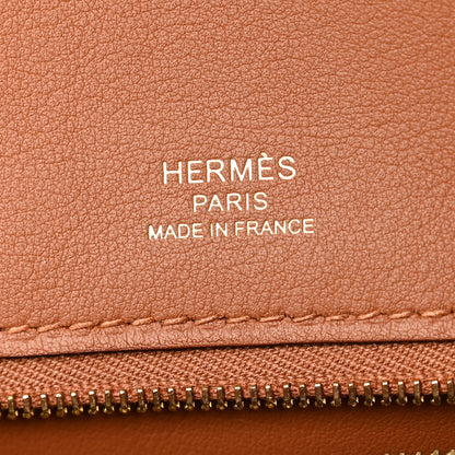 Hermes Veau Doblis Swift Grizzly Birkin 25 Gold 6 of 11
