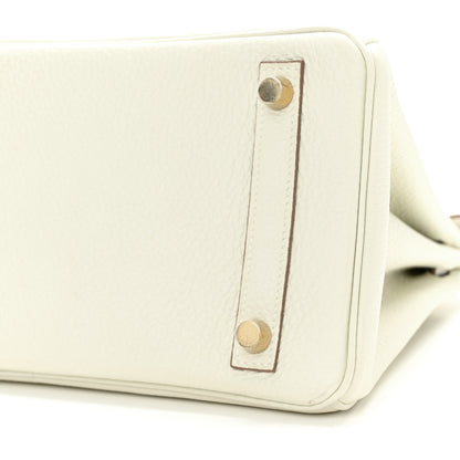 Hermes Togo Birkin 25 Mushroom 10 of 11