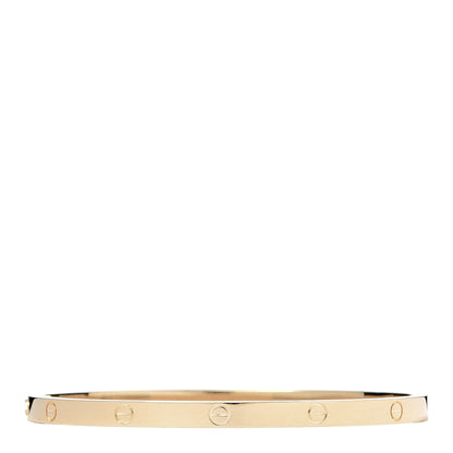 Cartier 18K Yellow Gold Small LOVE Bracelet 16 3 of 6