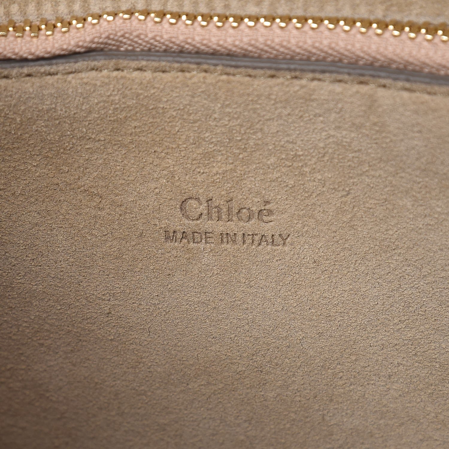 Chloe Python Suede Medium Faye Shoulder Bag Tannish Red 6 of 9