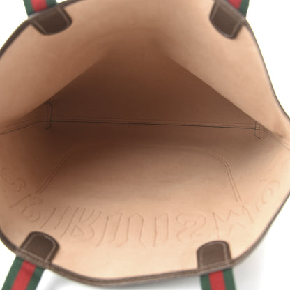 Gucci GG Supreme Monogram Web Spiritsimo Tote 5 of 10