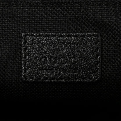 Gucci Sakai Be Green Calfskin Diagonal Stitched Mini Blondie Shoulder Bag Black 6 of 10