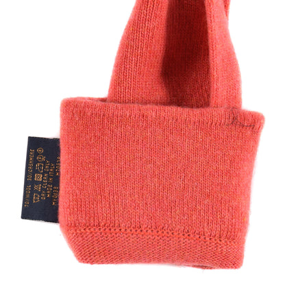 Louis Vuitton Wool Cashmere Gloves Red 3 of 5