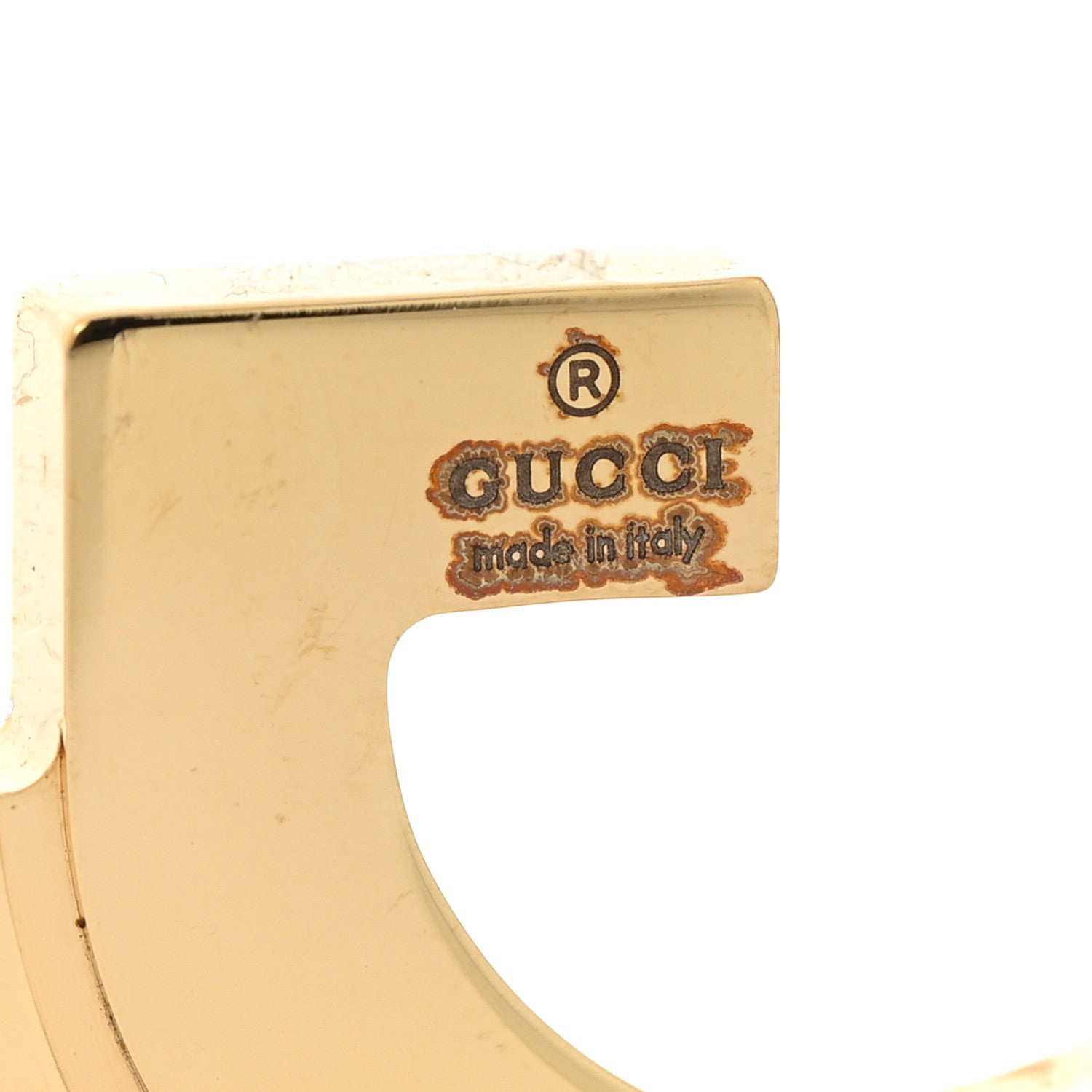 Gucci Metal Enamel Blondie Brooch New Ivoire 3 of 5