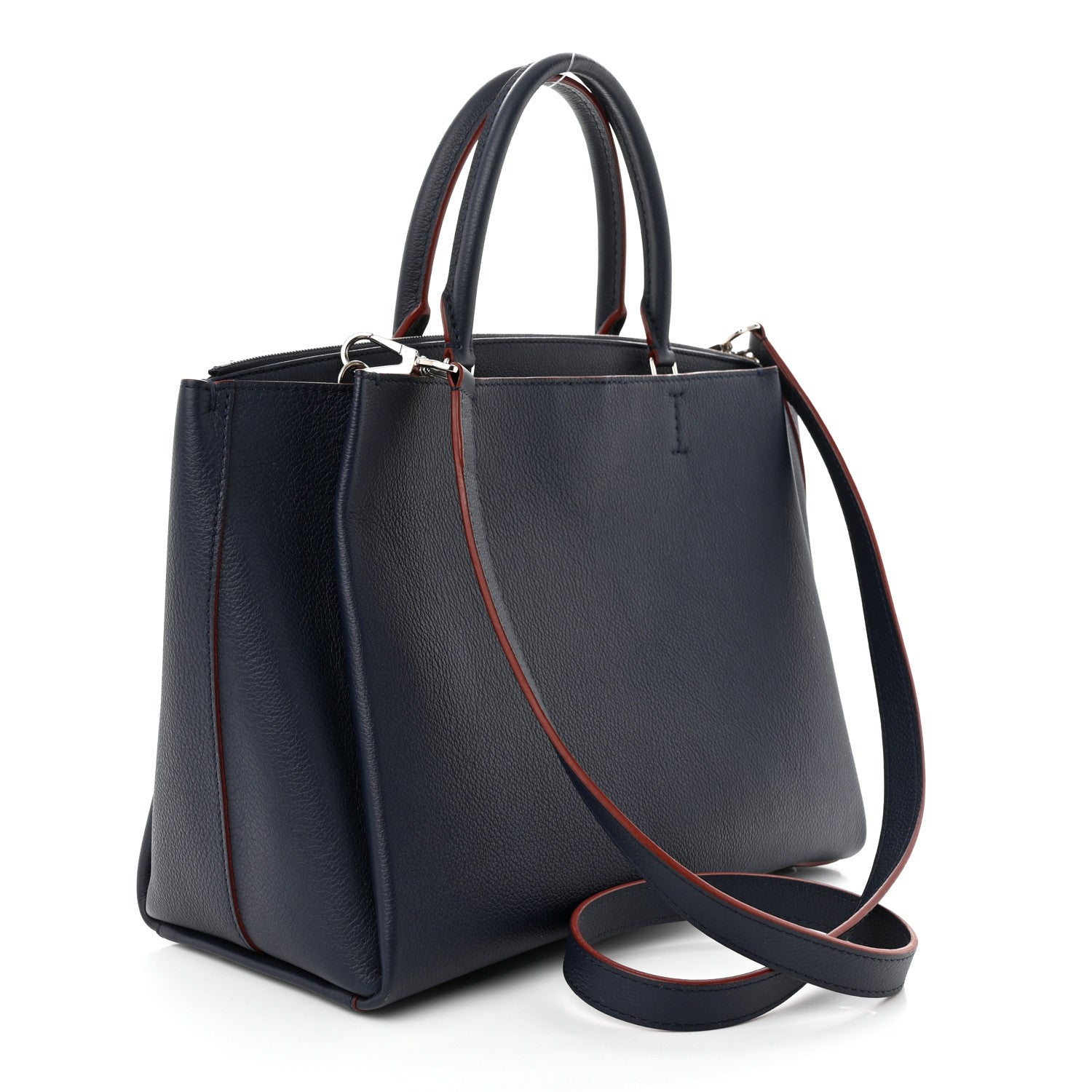 Louis Vuitton Calfskin Lockmeto Marine Rouge 3 of 9