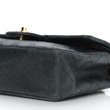 Chanel Lambskin Quilted Small Double Flap Black 12 of 19