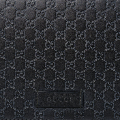 Gucci Microguccissima Crossbody Wallet Black 7 of 9