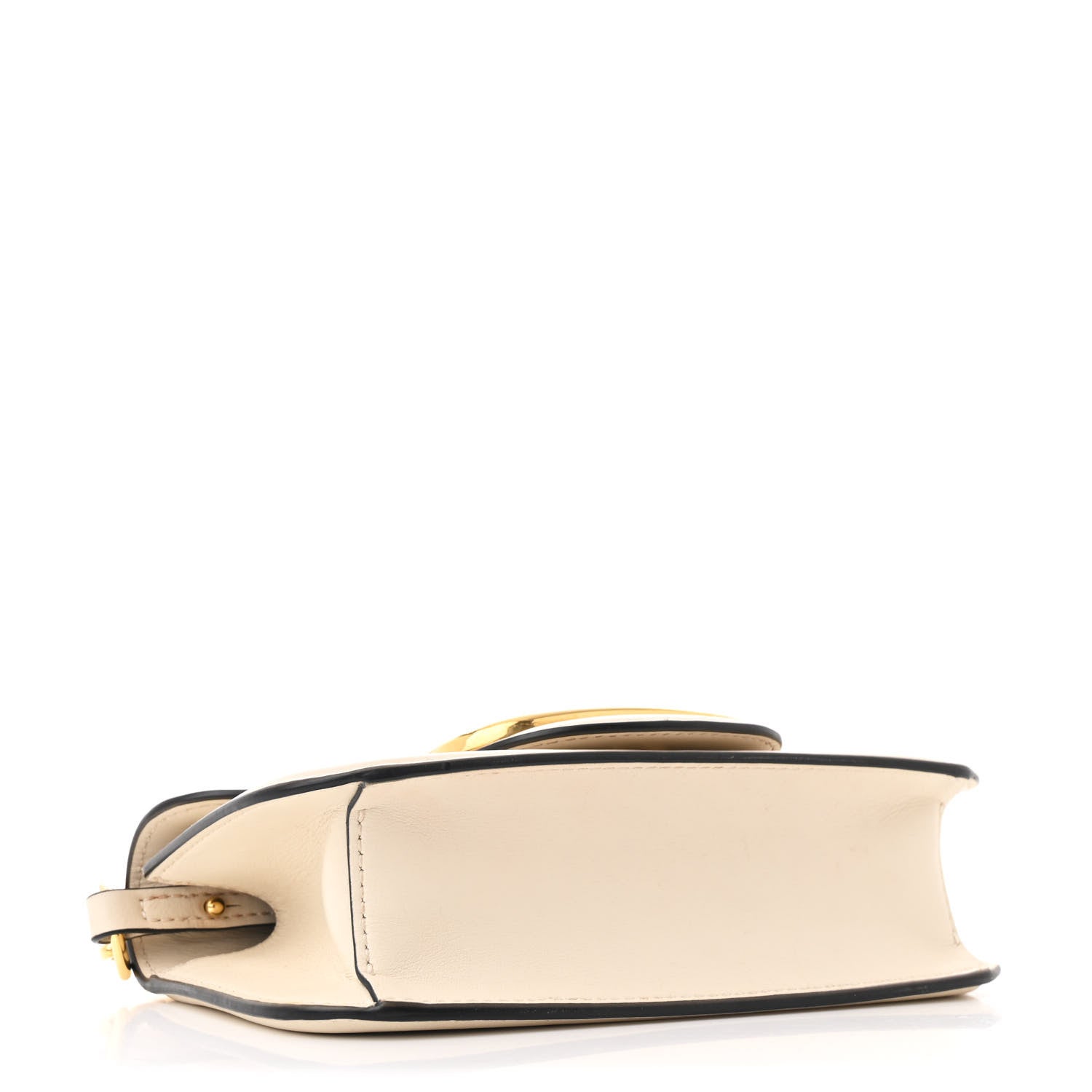 Valentino Garavani Calfskin Vlogo Small Loco Shoulder Bag Light Ivory 4 of 10