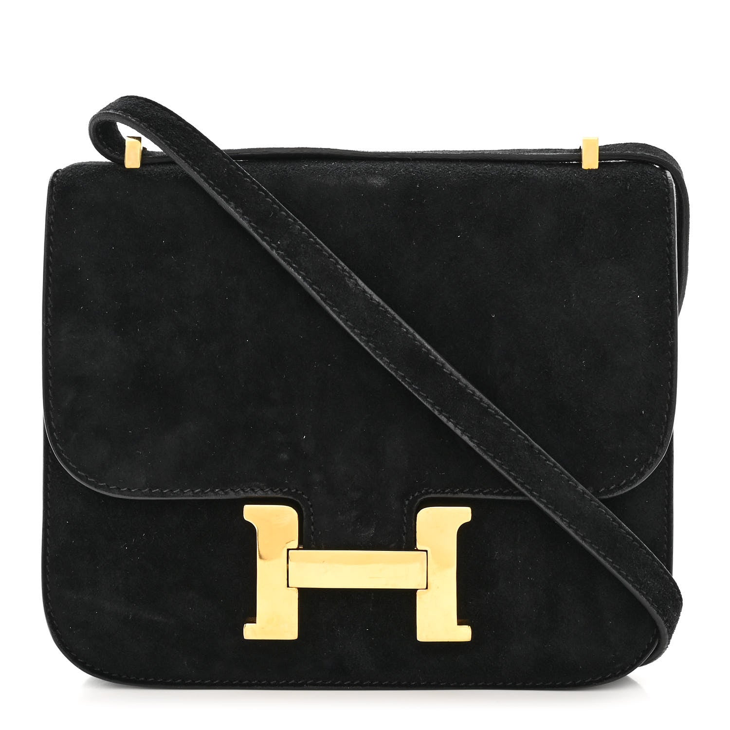 Hermes Veau Doblis Constance 18 Black 1 of 13
