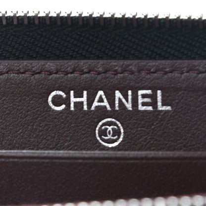 Chanel Caviar Quilted Medium Zip Around Wallet Black 6 of 8