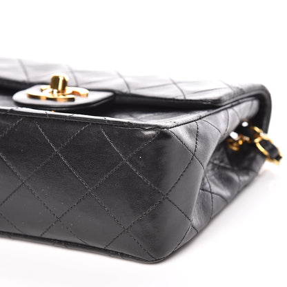 Chanel Lambskin Quilted Mini Square Flap Black 11 of 13