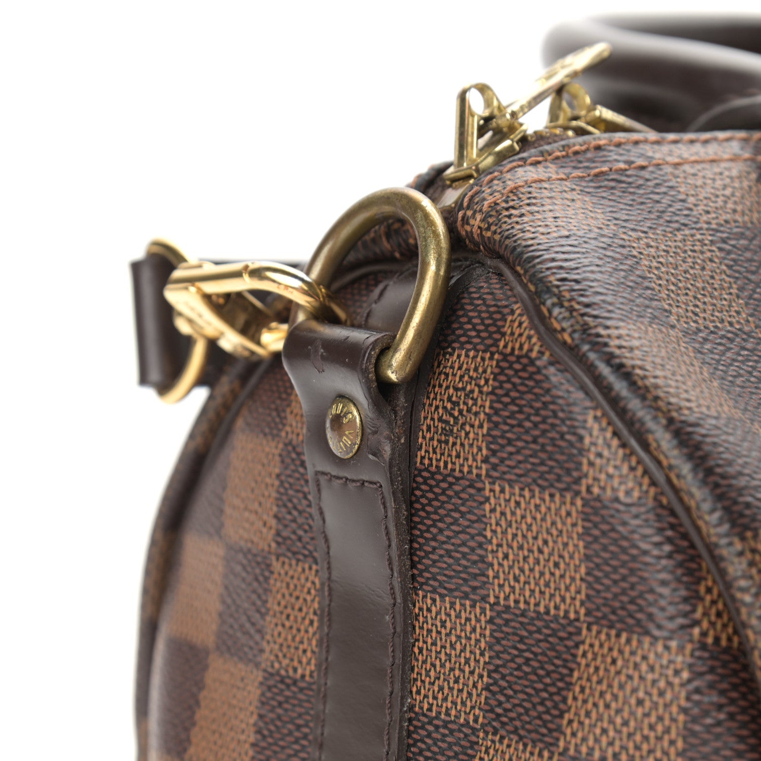 Louis Vuitton Damier Ebene Speedy Bandouliere 25 15 of 15