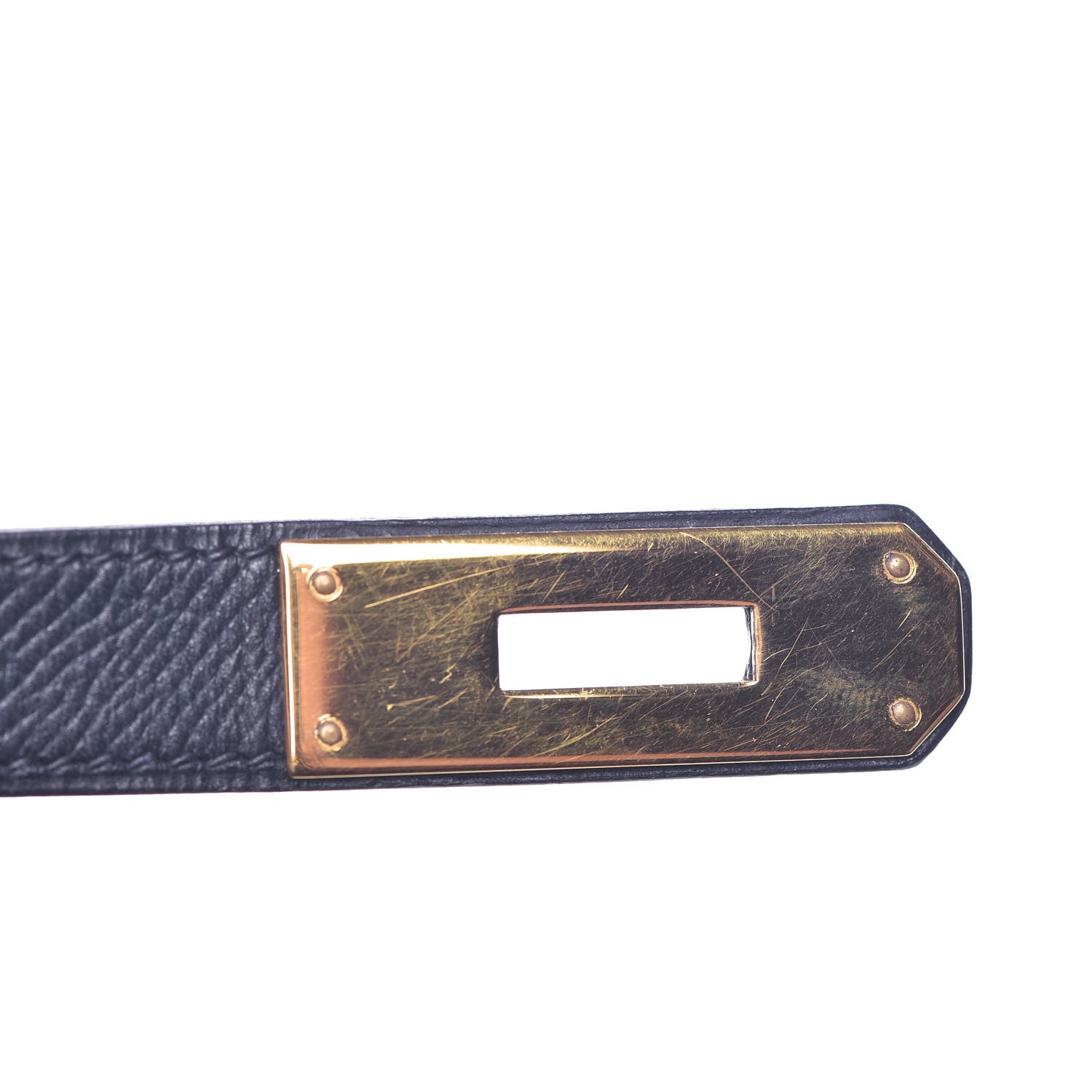 Hermes Courchevel Kelly Retourne 35 Bleu Marine 23 of 44
