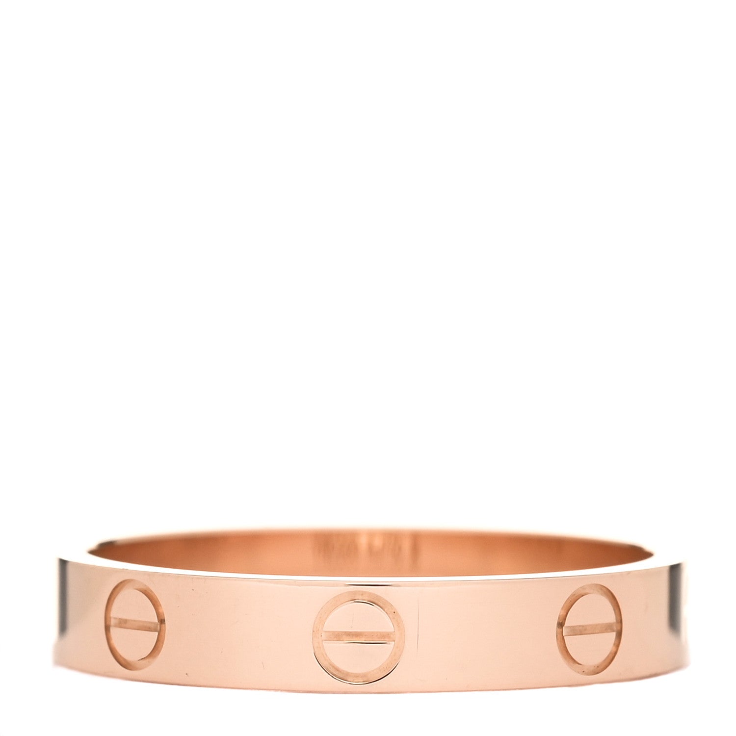 Cartier 18K Pink Gold 3.5mm LOVE Wedding Band Ring 57 8 3 of 5