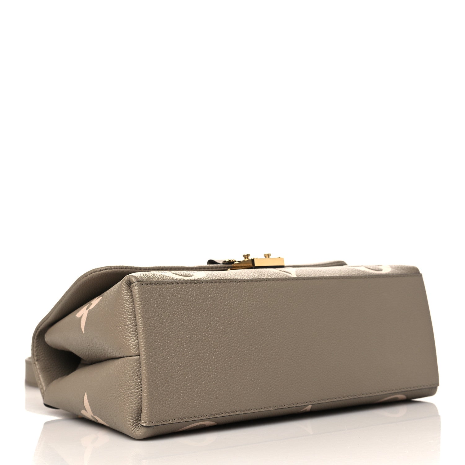 Louis Vuitton Empreinte Monogram Giant Madeleine MM Dove Grey Beige 3 of 5