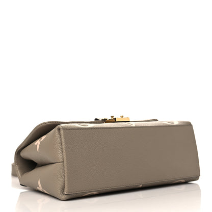 Louis Vuitton Empreinte Monogram Giant Madeleine MM Dove Grey Beige 3 of 5