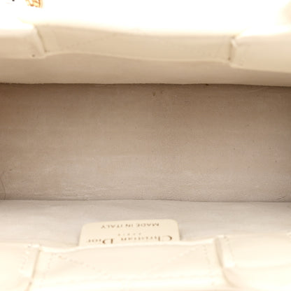 Christian Dior Calfskin Macrocannage Mini Book Tote Latte 5 of 11