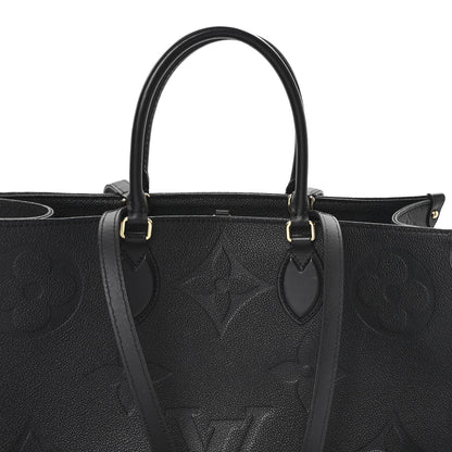 Louis Vuitton Empreinte Monogram Giant Onthego GM Black 6 of 8