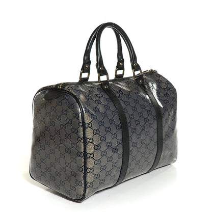 Gucci Crystal Monogram Medium Joy Boston Black 10 of 14