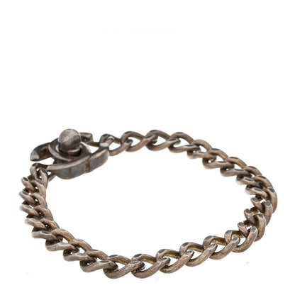 Chanel Metal CC Turnlock Bracelet Silver 3 of 4