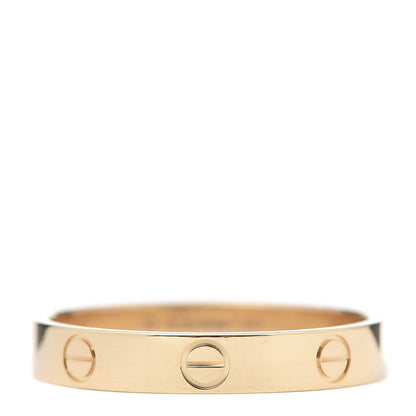 Cartier 18K Yellow Gold 3.5mm LOVE Wedding Band Ring 61 9.5 1 of 6