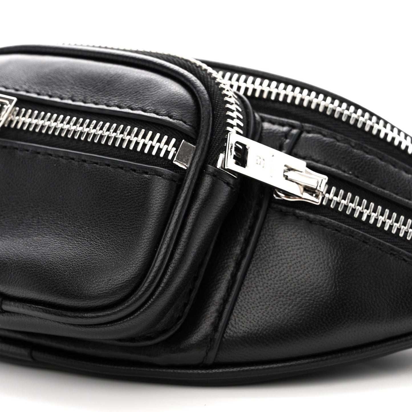 Lambskin Mini Attica Belt Bag Black