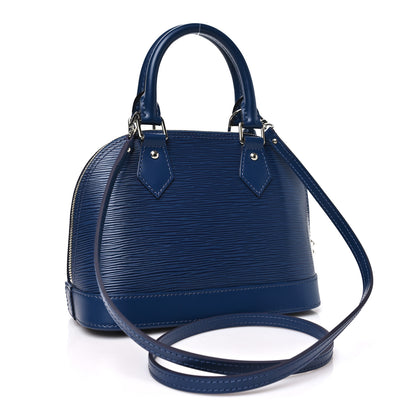 Louis Vuitton Epi Alma BB Indigo 3 of 9