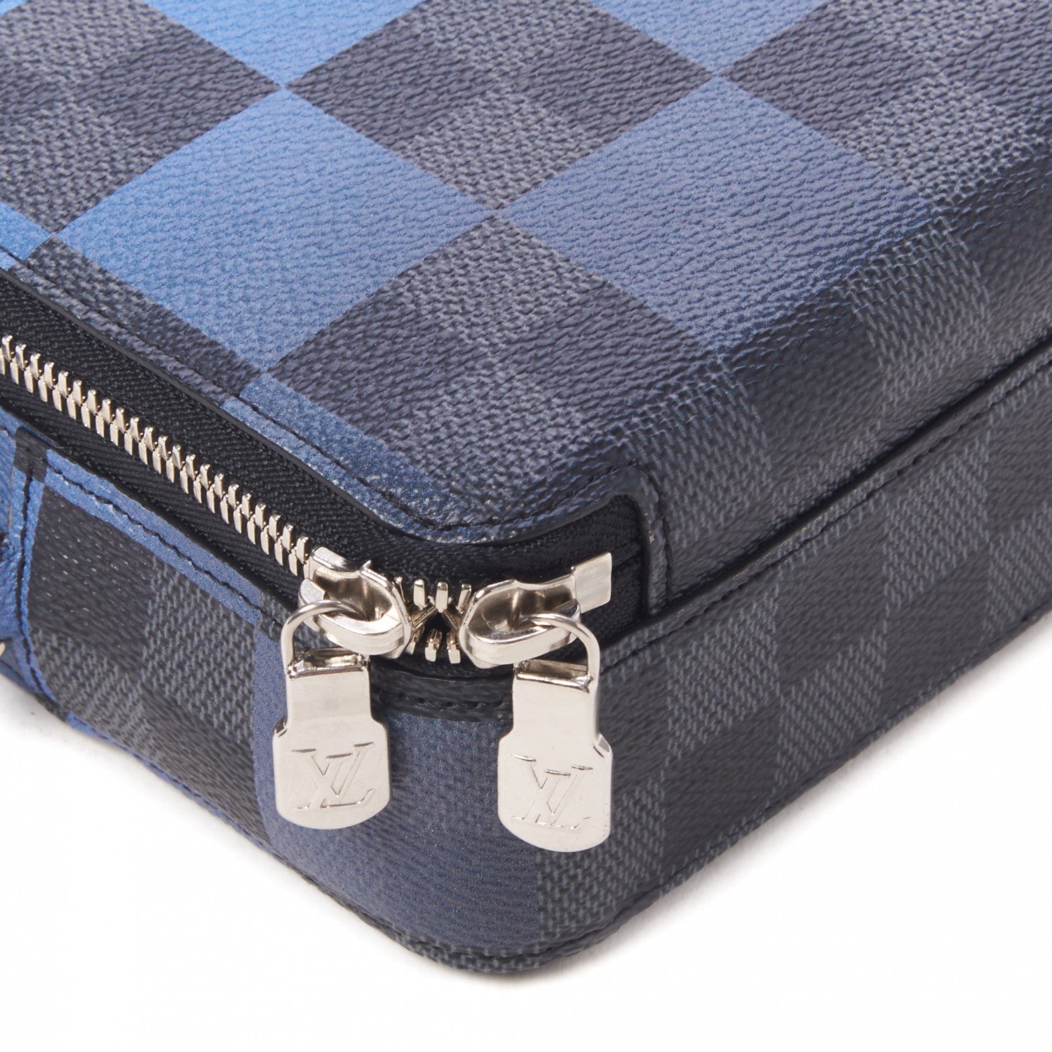 Louis Vuitton Giant Damier Graphite Alpha Wearable Wallet Navy 5 of 8