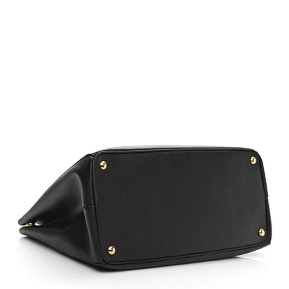 Prada Saffiano Large Galleria Double Zip Tote Black 4 of 10