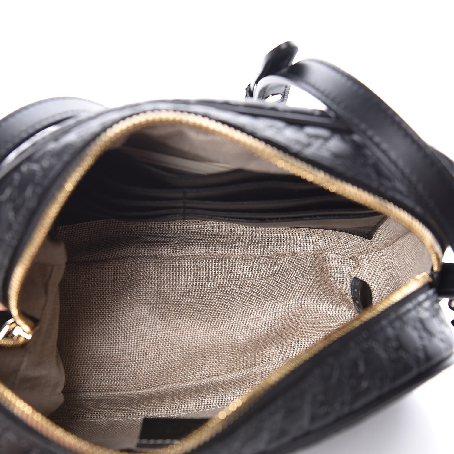 Gucci Microguccissima Mini Bree Messenger Bag Black 7 of 9