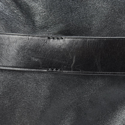 Burberry Soft Lambskin Bridle Calfskin Medium Gosford Hobo Black 19 of 19
