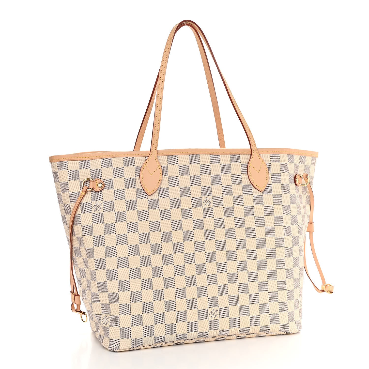Louis Vuitton Damier Azur Neo Neverfull MM 4 of 11