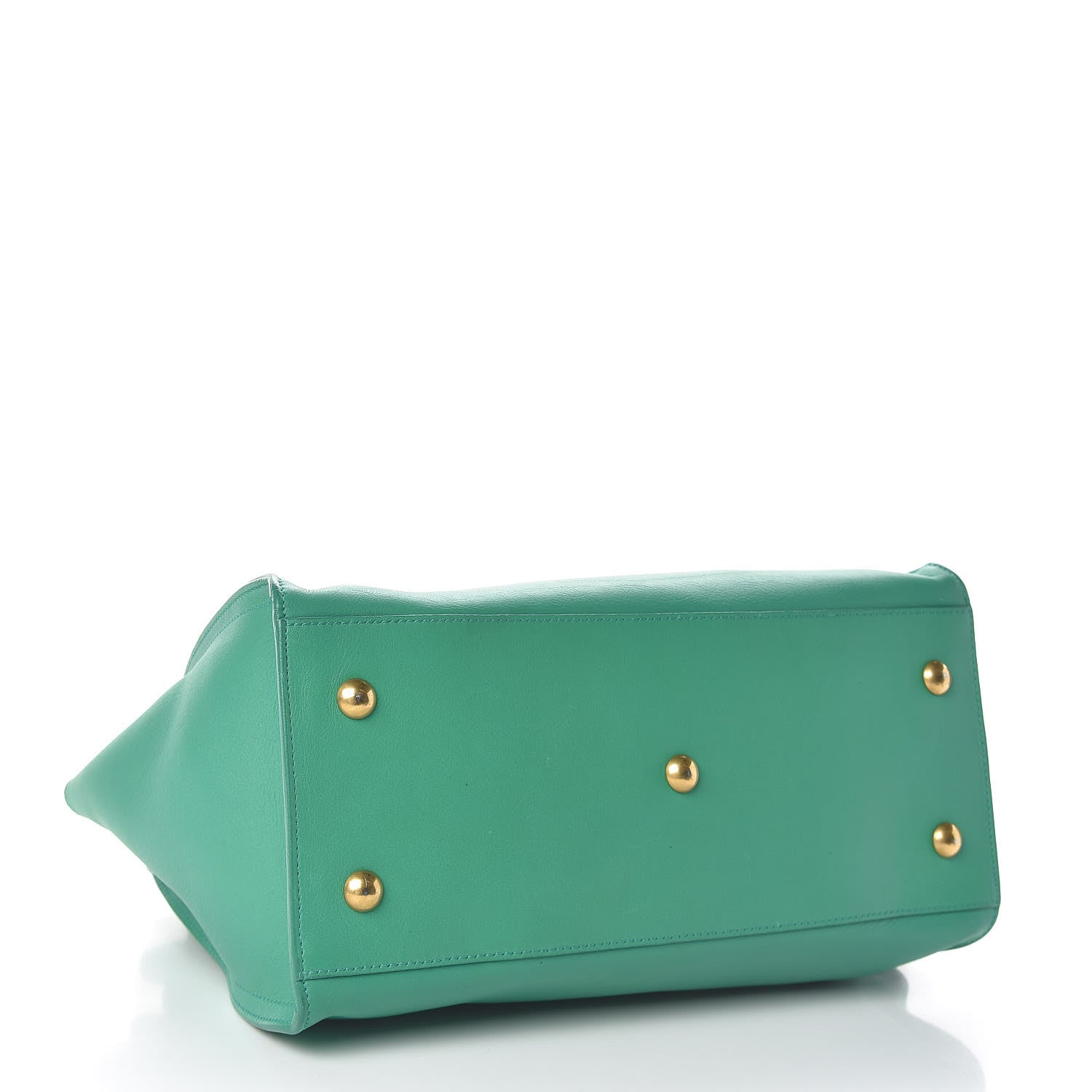 Saint Laurent Calfskin Small Classic Y Cabas Green 4 of 10