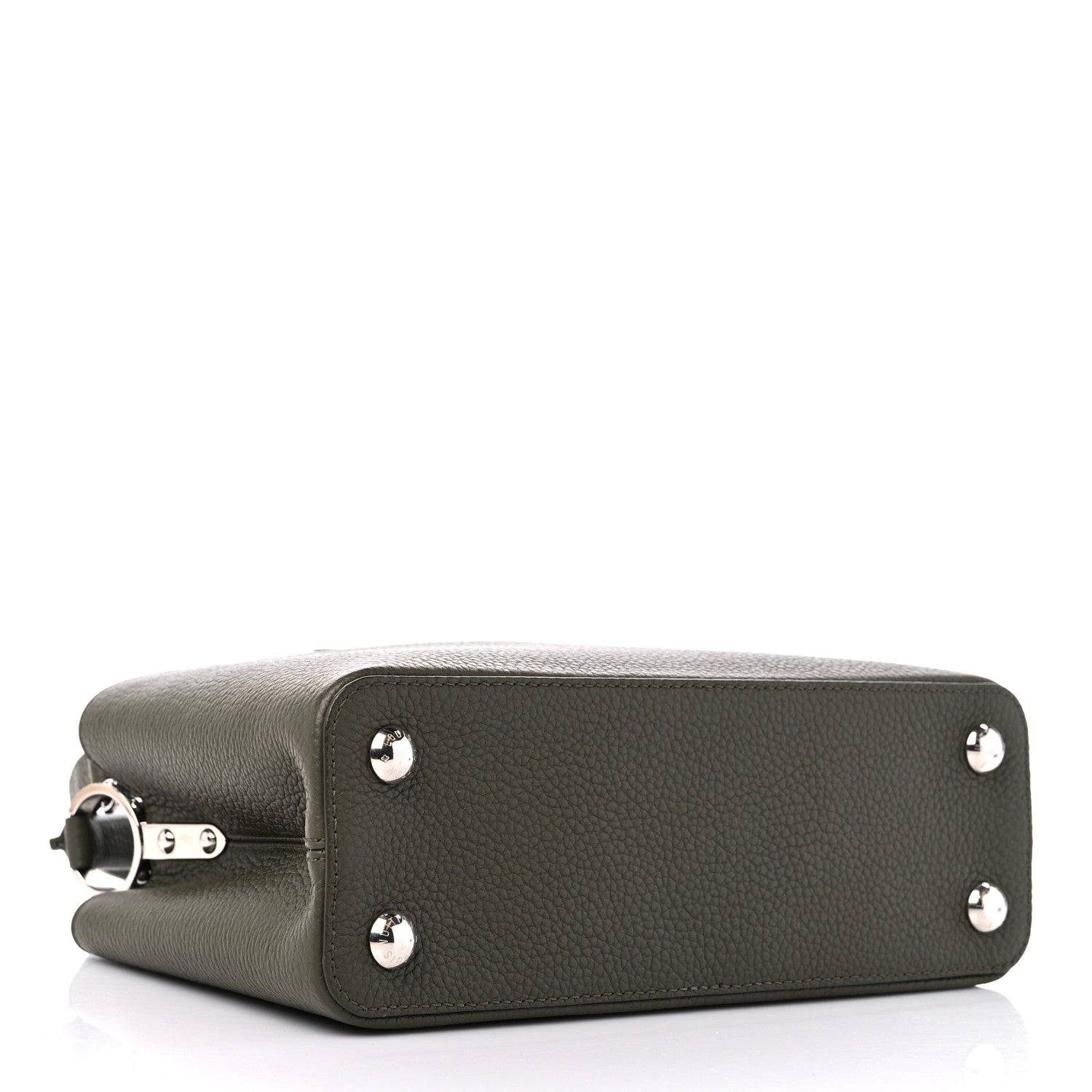 Louis Vuitton Taurillon Capucines BB Khaki 4 of 8