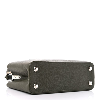 Louis Vuitton Taurillon Capucines BB Khaki 4 of 8
