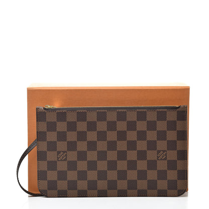 Louis Vuitton Damier Ebene Neverfull MM GM Pochette 9 of 9