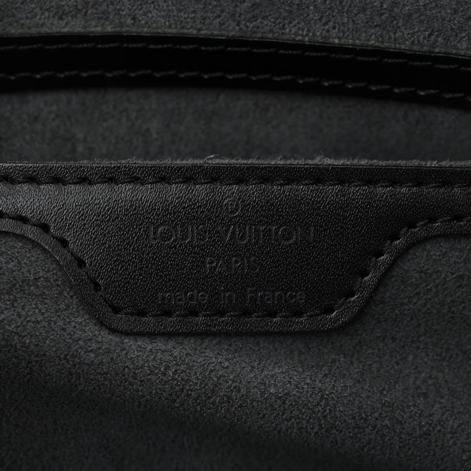 Louis Vuitton Epi Soufflot Black 7 of 11