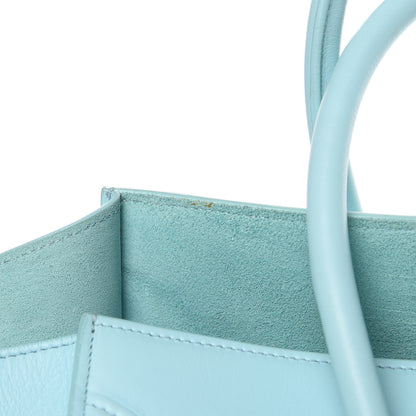 Celine Supple Calfskin Medium Phantom Luggage Azur 15 of 16