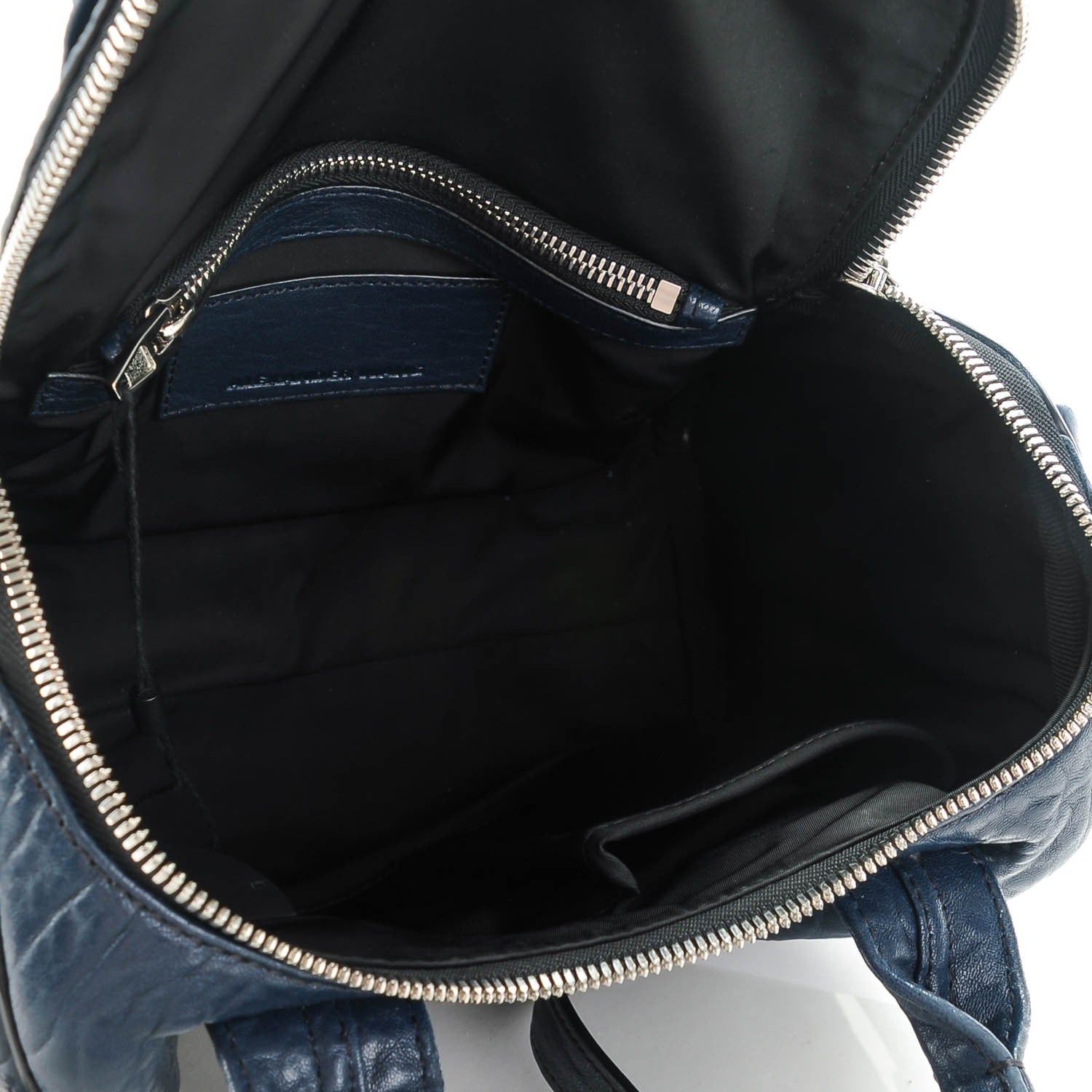 Alexander Wang Pebbled Lambskin Rockie Neptune 5 of 7