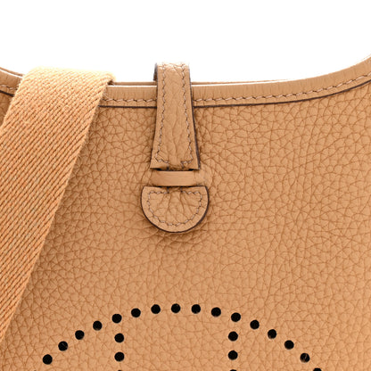 Hermes Taurillon Clemence Evelyne TPM Biscuit 8 of 11