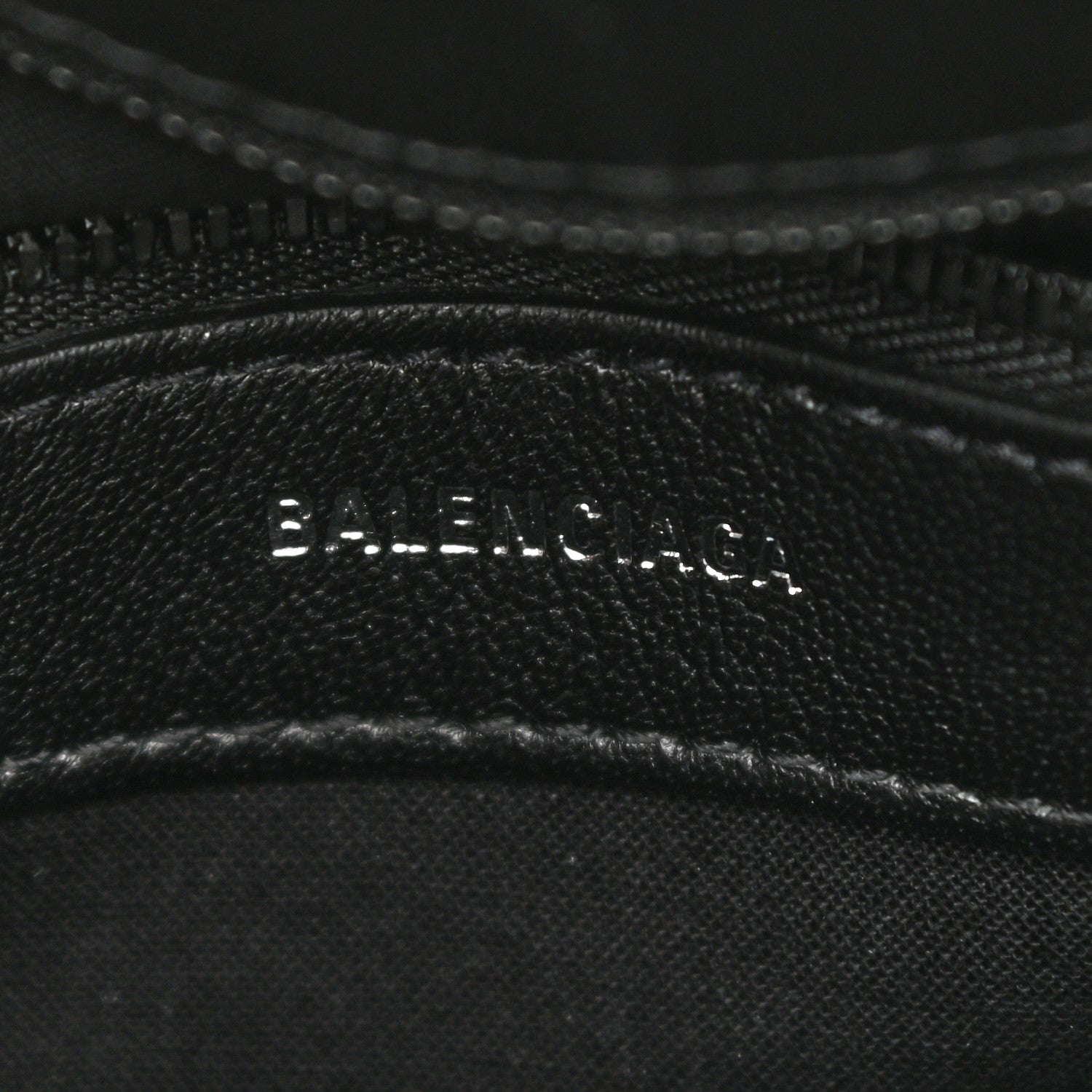 Balenciaga Calfskin Crocodile Embossed S Rivet Ville Top Handle Bag Black 6 of 9
