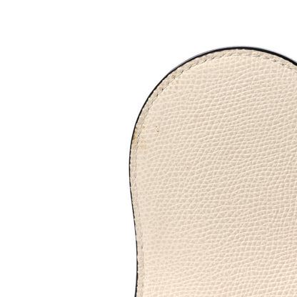 Christian Dior Grained Calfskin Saddle Bag White 12 of 18