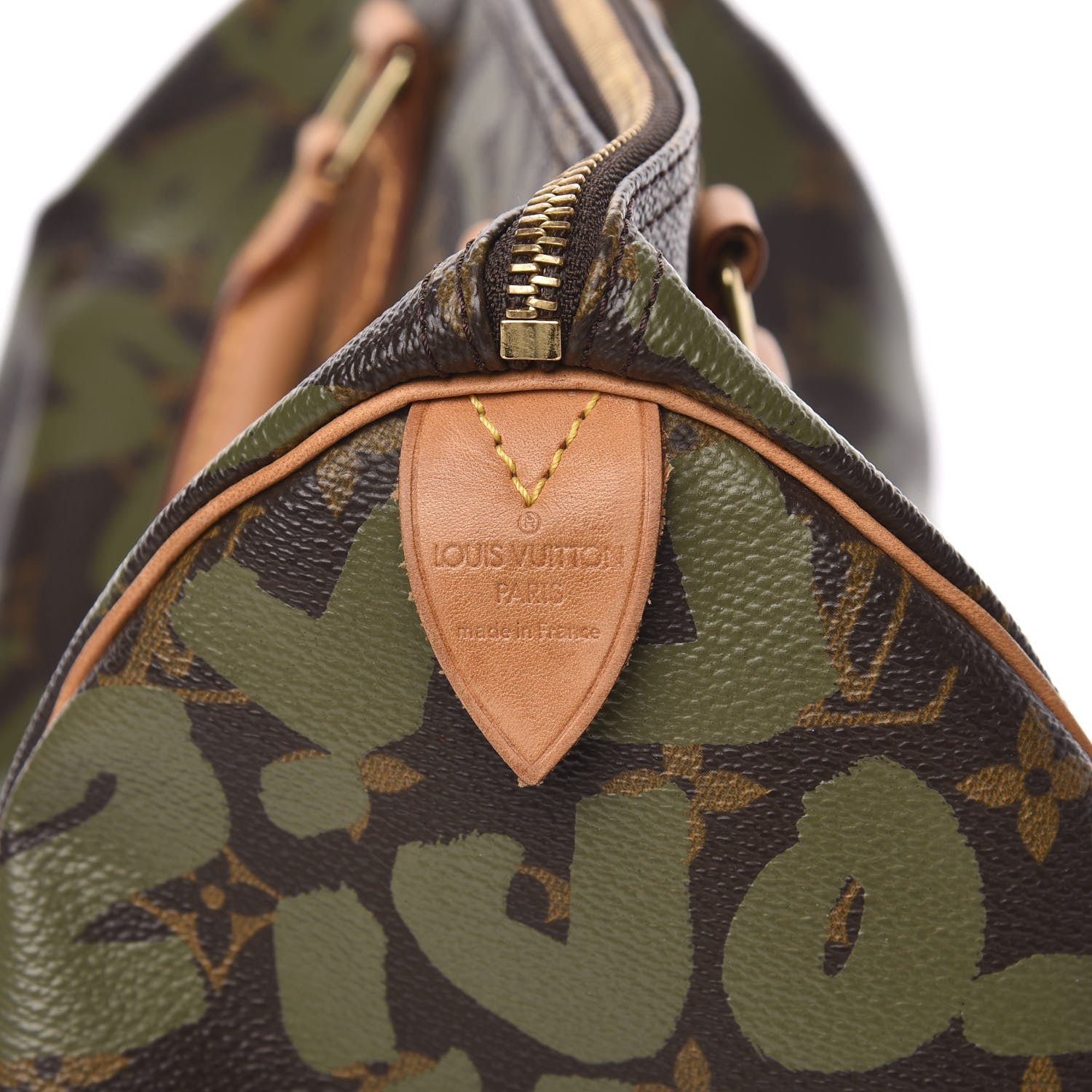 Louis Vuitton Monogram Graffiti Speedy 30 Kaki 5 of 10