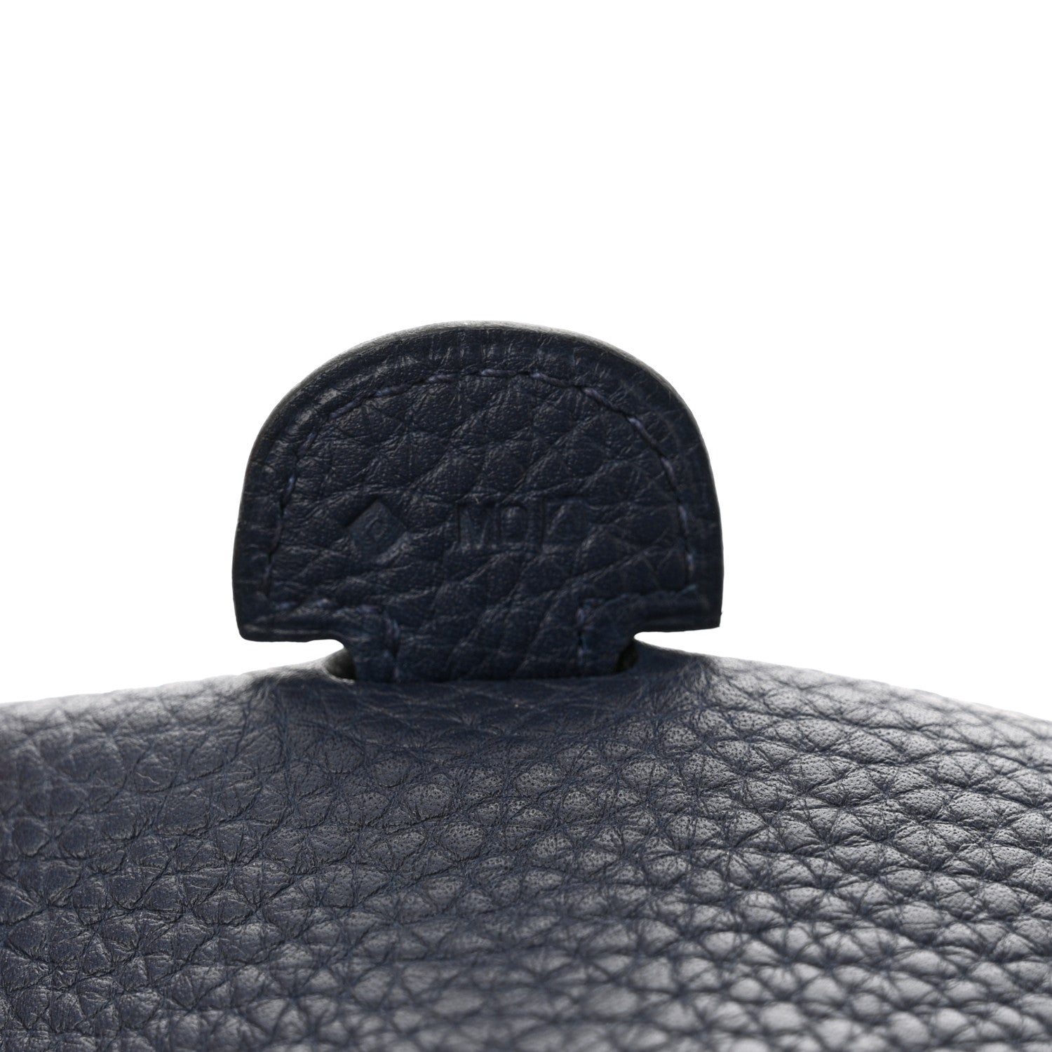 Hermes Taurillon Clemence Evelyne III PM Bleu Saphir 7 of 10