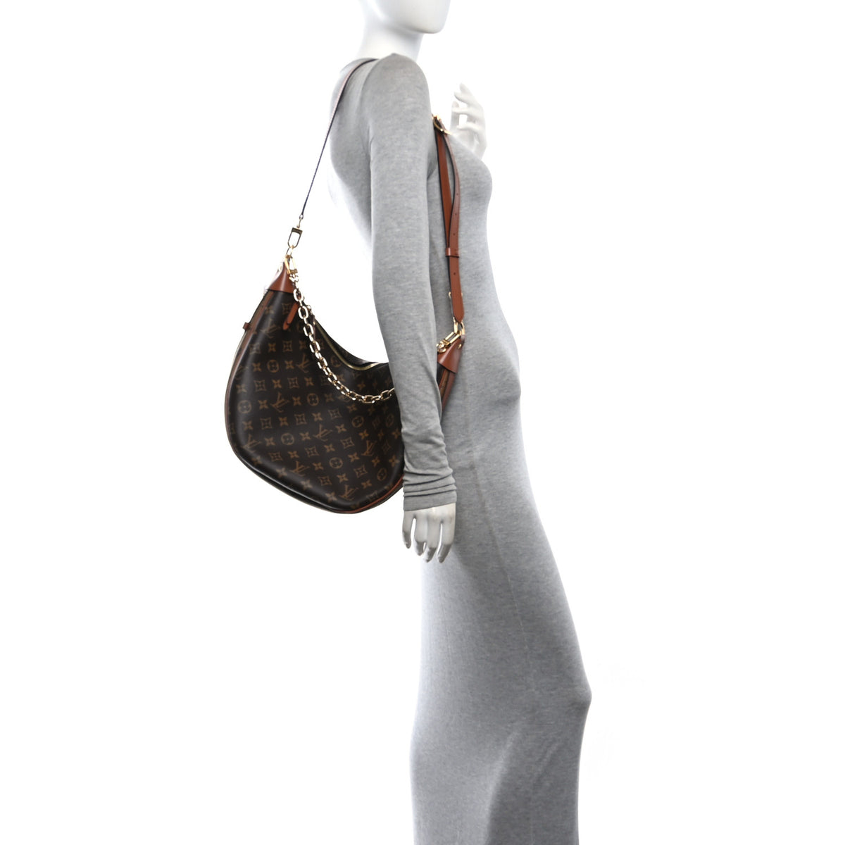 Louis Vuitton Reverse Monogram Loop Hobo 2 of 10