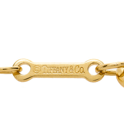 Tiffany 18K Yellow Gold Diamond .70ctw 5 Station Diamonds by the Yard Necklace 3 of 5