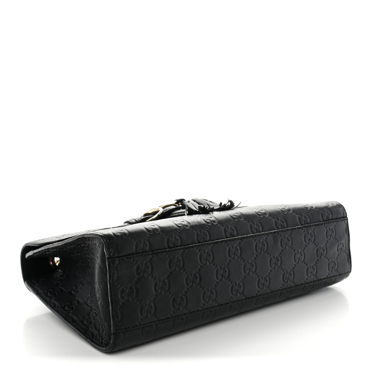 Guccissima Medium Emily Chain Shoulder Bag Black