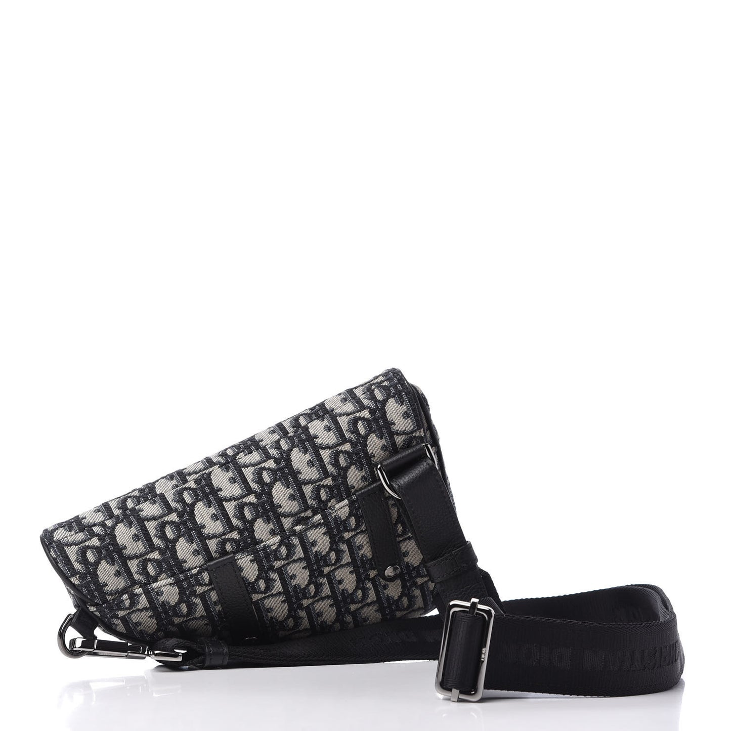 Oblique Mini Saddle Bag Blue