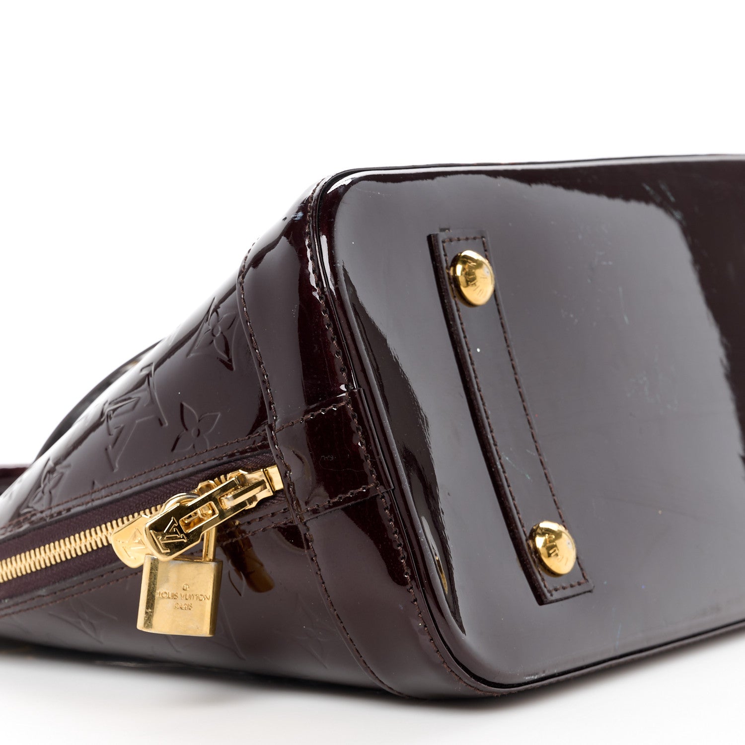 Louis Vuitton Vernis Alma PM Amarante 11 of 14