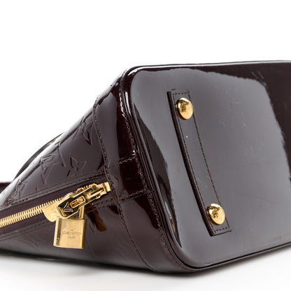 Louis Vuitton Vernis Alma PM Amarante 11 of 14